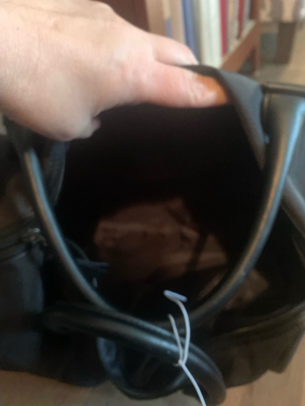 Michael Kors Men's Navy & Black Duffel Bag - Picture 6 of 6